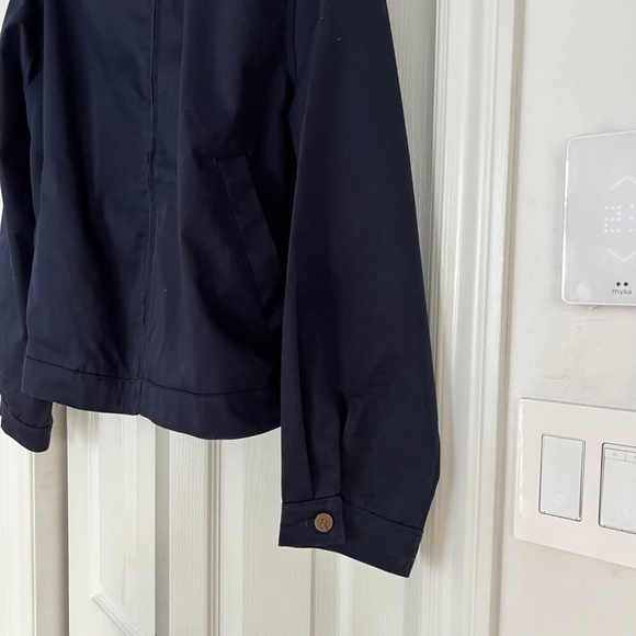 H&M Divided Twill Jacket Navy Blue - Picture 4 of 4